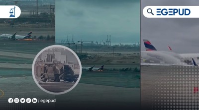 Aeropuerto Jorge Chvez: dos bomberos fallecen tras colisin de avin de Latam