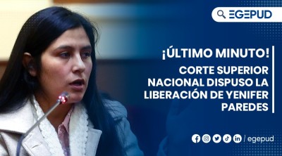Corte Superior Nacional dispuso la liberacin de Yenifer Paredes