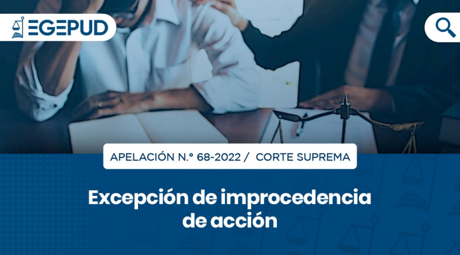 Excepcin de improcedencia de accin. cuando el hecho no constituye delito"
